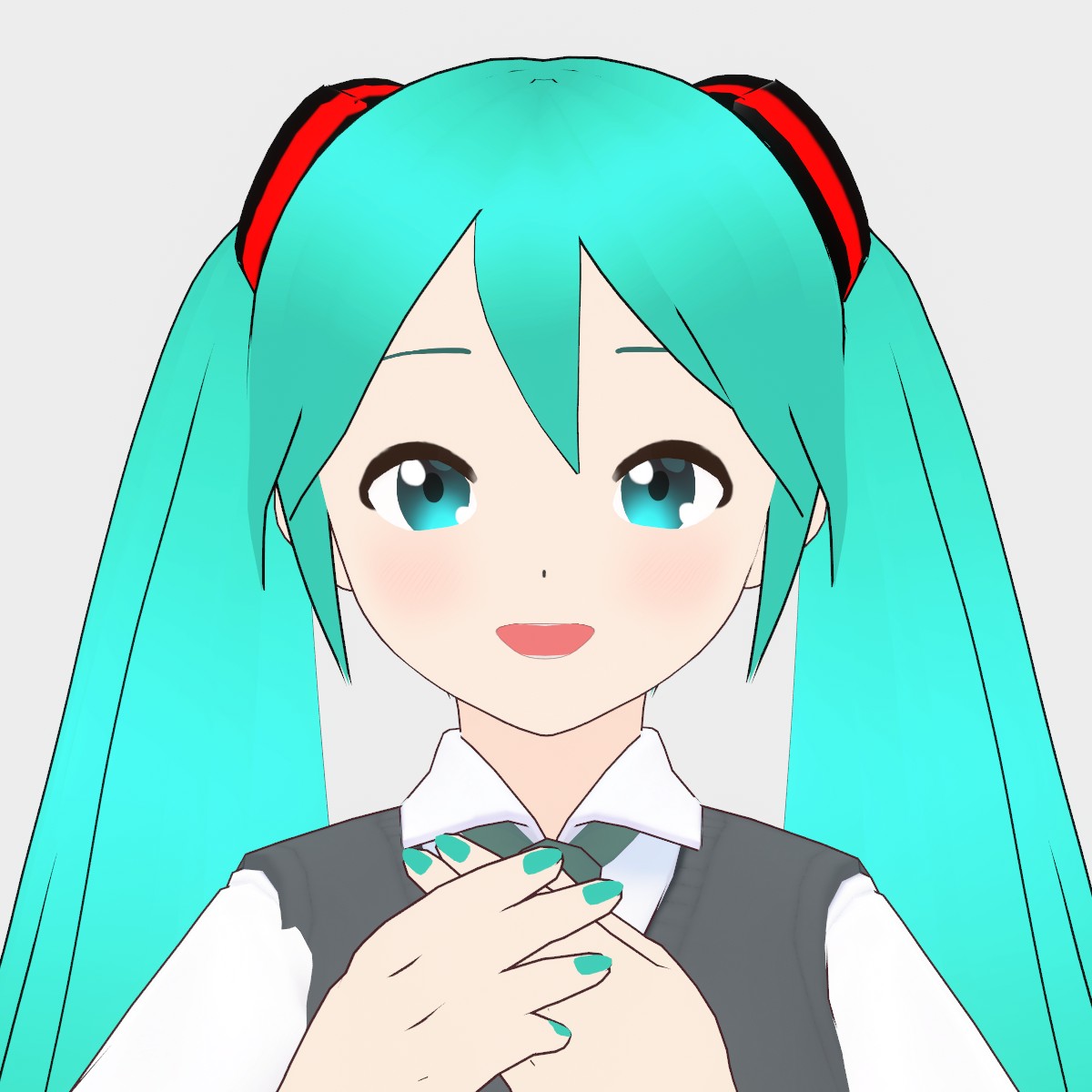 初音ミク ミクさん - VRoid Hub