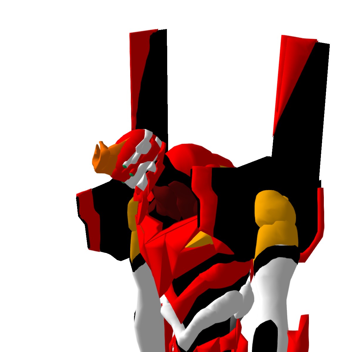 エヴァンゲリオン弐号機 R 透明キャストキット エヴァンゲリオン弐号機 R 透明キャストキット