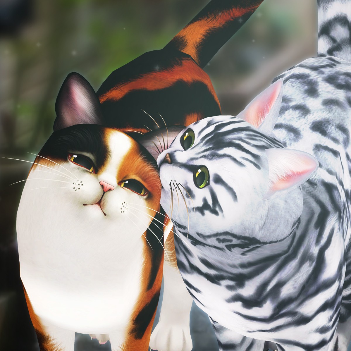 猫ページ໒꒱· ゜ ぱペコさんの写真・動画 #オリジナル #VRChat #猫アバター #販売