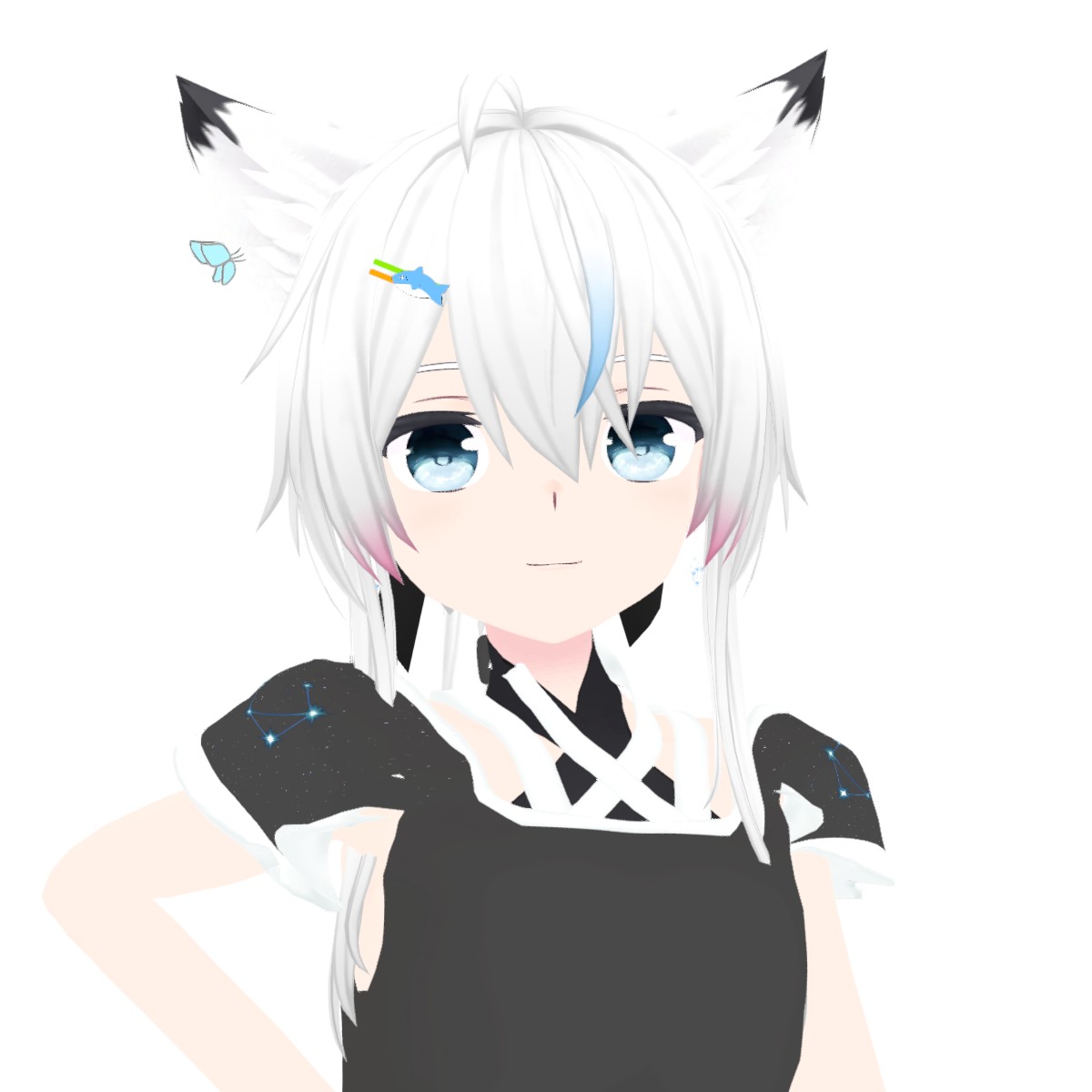 yuzuちゃん専用 オリキャラ ナリュ Kokuri_ruru(YUZ) だぼパーカー - VRoid Hub