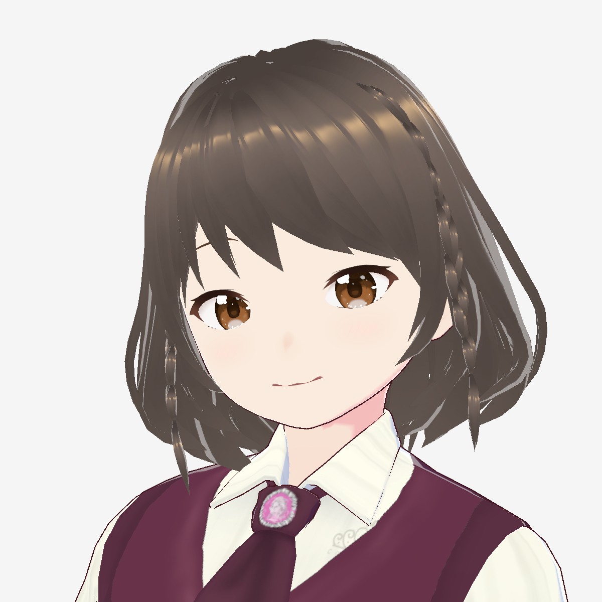 ふつうちゃん 宇宙柄袴 - VRoid Hub