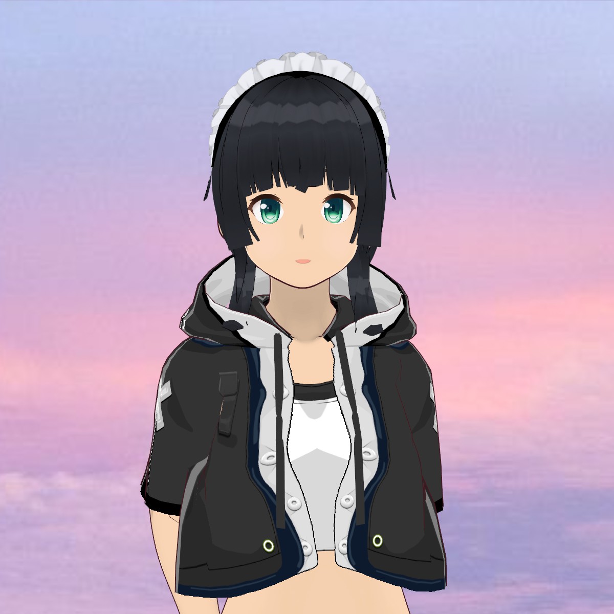 きゃらまページ AMBIDEX Store △○チェリー風通ジャカード 2段切替ギャザー