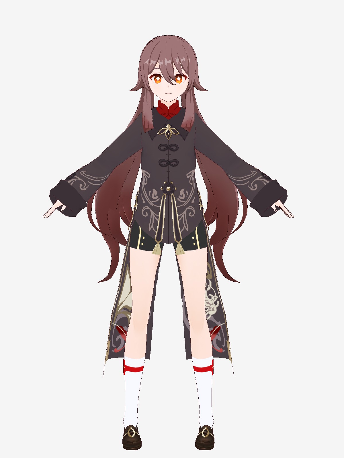 【胡桃】 三分妄想 原神 コスプレ 胡桃 フータオ 靴 ブーツ