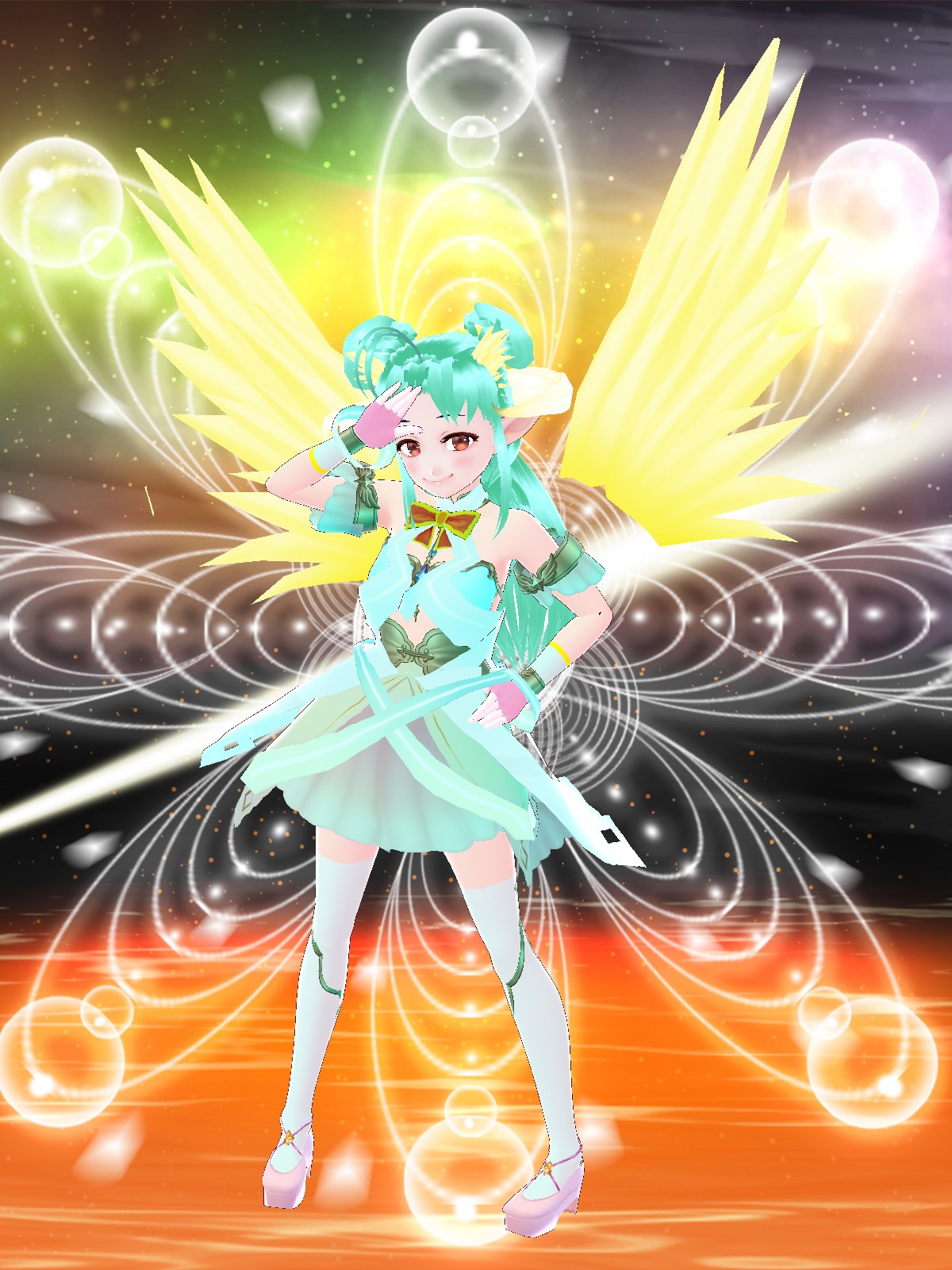 ルナページ♡ ルナ・ルーンさん クリスマス2024 - VRoid Hub