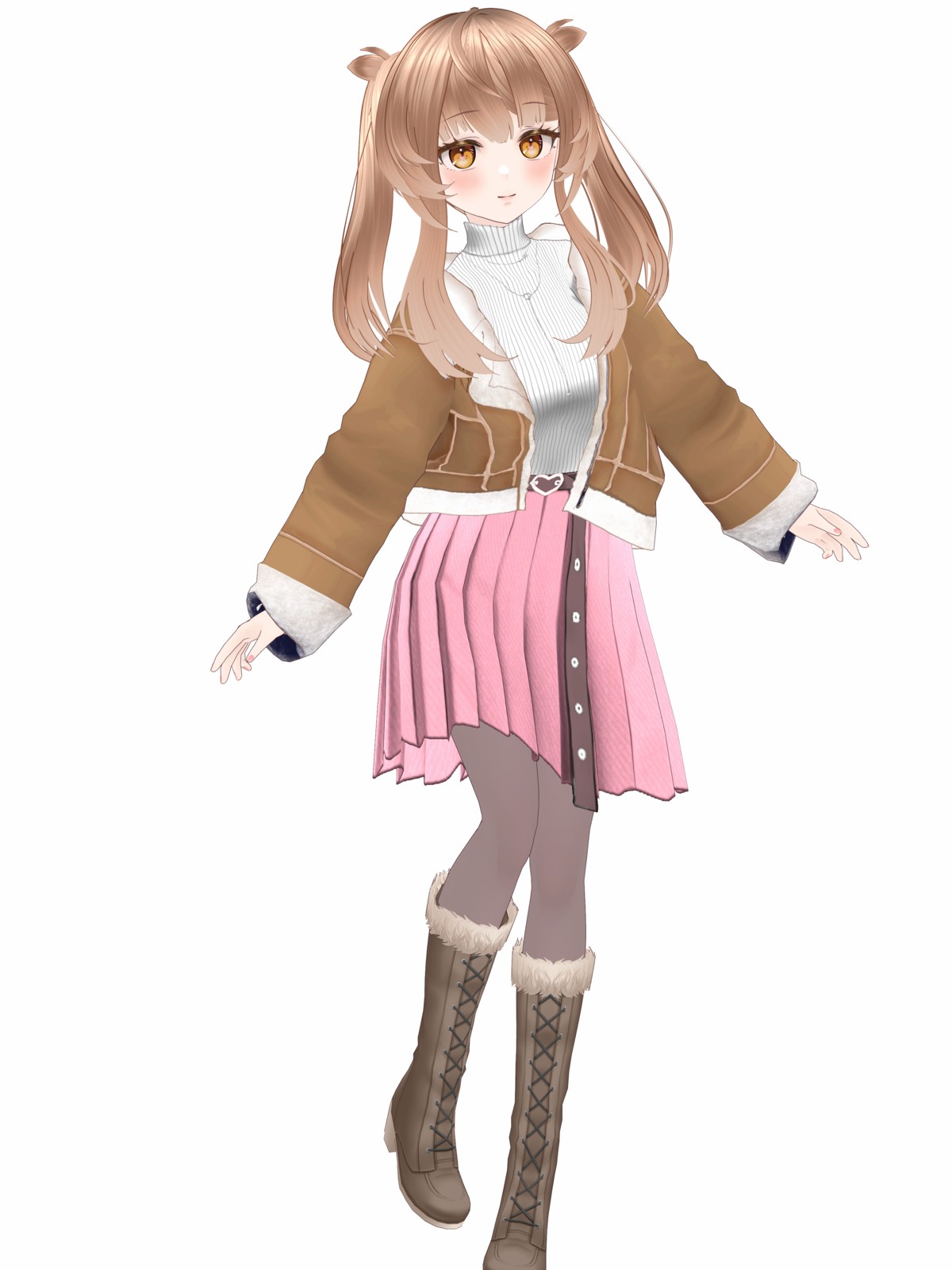 VRoid用おようふくセット】モッズコートおようふくセット (Mod