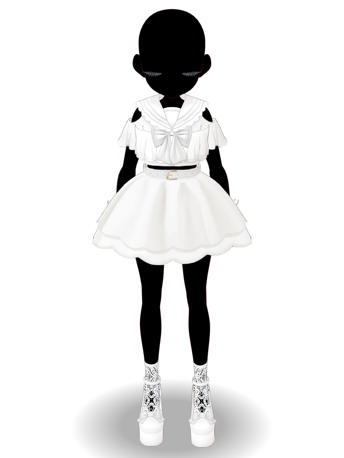 マネキンちゃん ふわふわツインテール ヘアプリセット - VRoid Hub