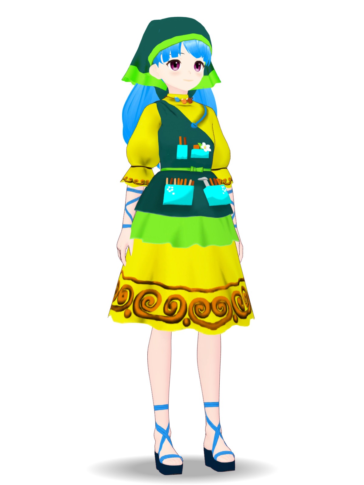 埴安神袿姫 Haniyasushin Keiki OSONO式 1.0.0 - VRoid Hub