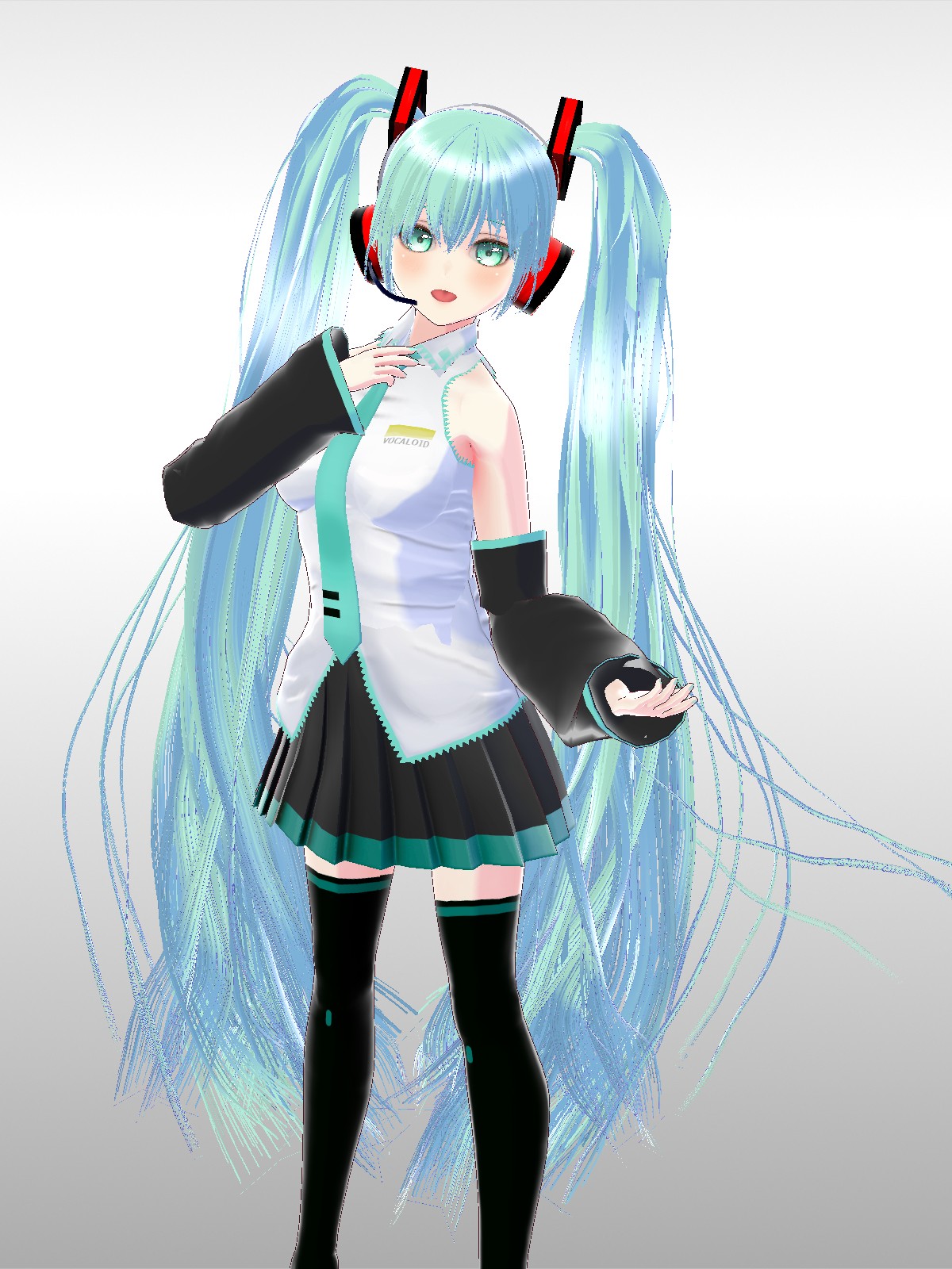 初音ミク 0.7.x目修正・ブレザー版 - VRoid Hub