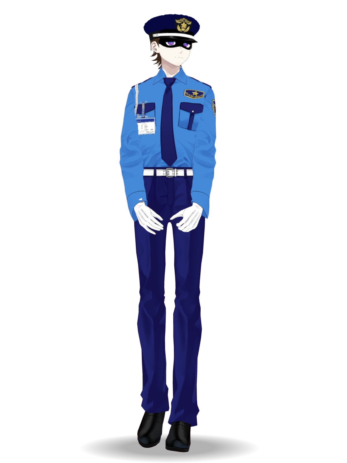 警備員 合服制帽ver - VRoid Hub