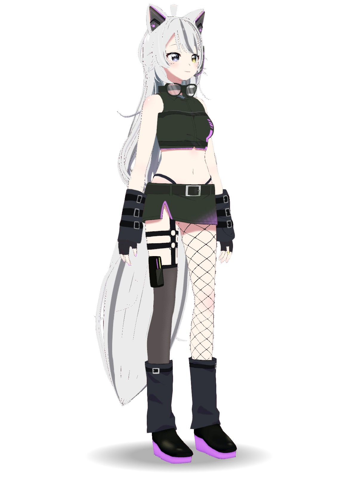 まみリンさん専用 大狼リン様3Dモデル【ご依頼】 - VRoid Hub