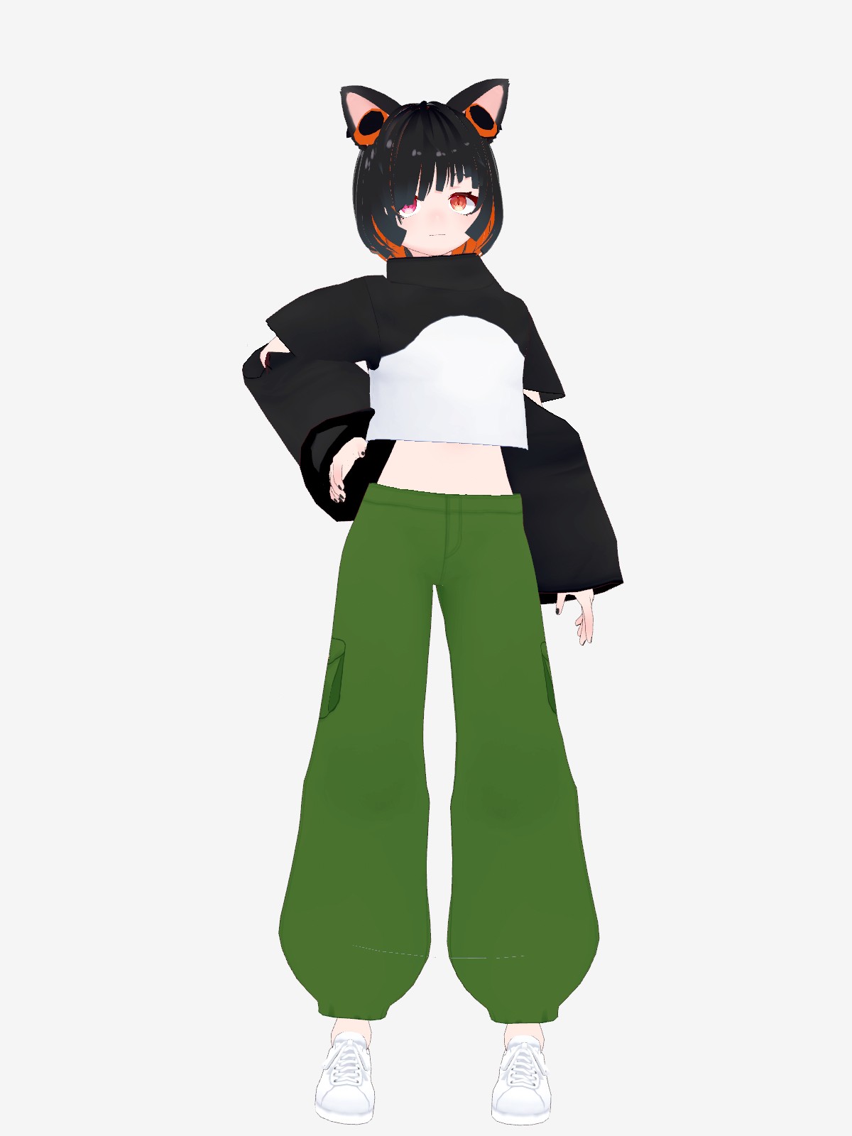 無修正　つばにゃん　画像 否ネコ 否ネコ2.0 - VRoid Hub