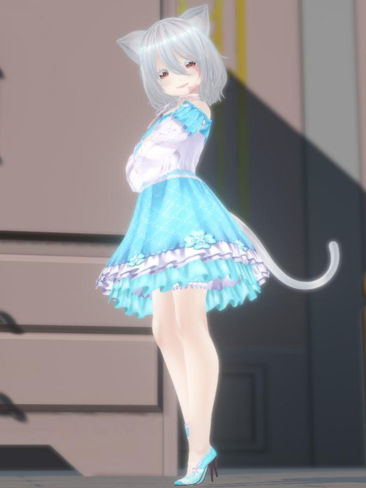 ラウちゃん 漆号ちゃん 漆号ちゃん（メッシュウェア） - VRoid Hub