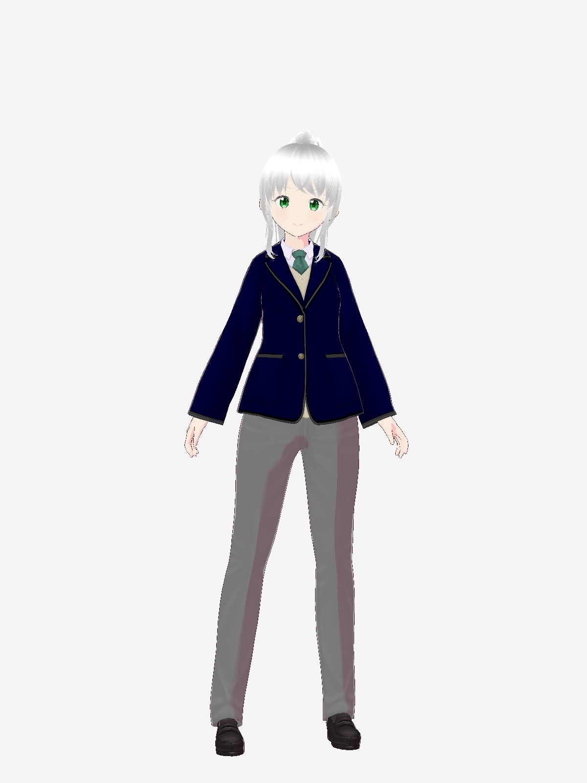 VRoid】ブレザー制服セット（女子用/男子用）|School uniform