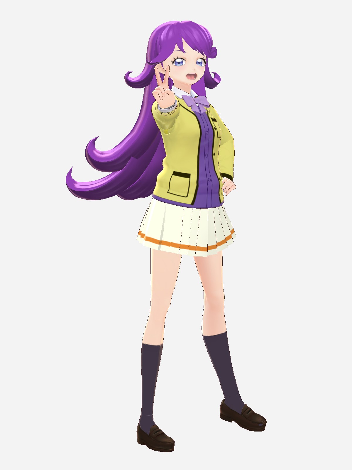 キラッとプリ☆チャン 紫藤める キャラフォロチケ➀ キラッとプリ☆チャン』謎の新アイドル「紫藤める」解禁！さらに
