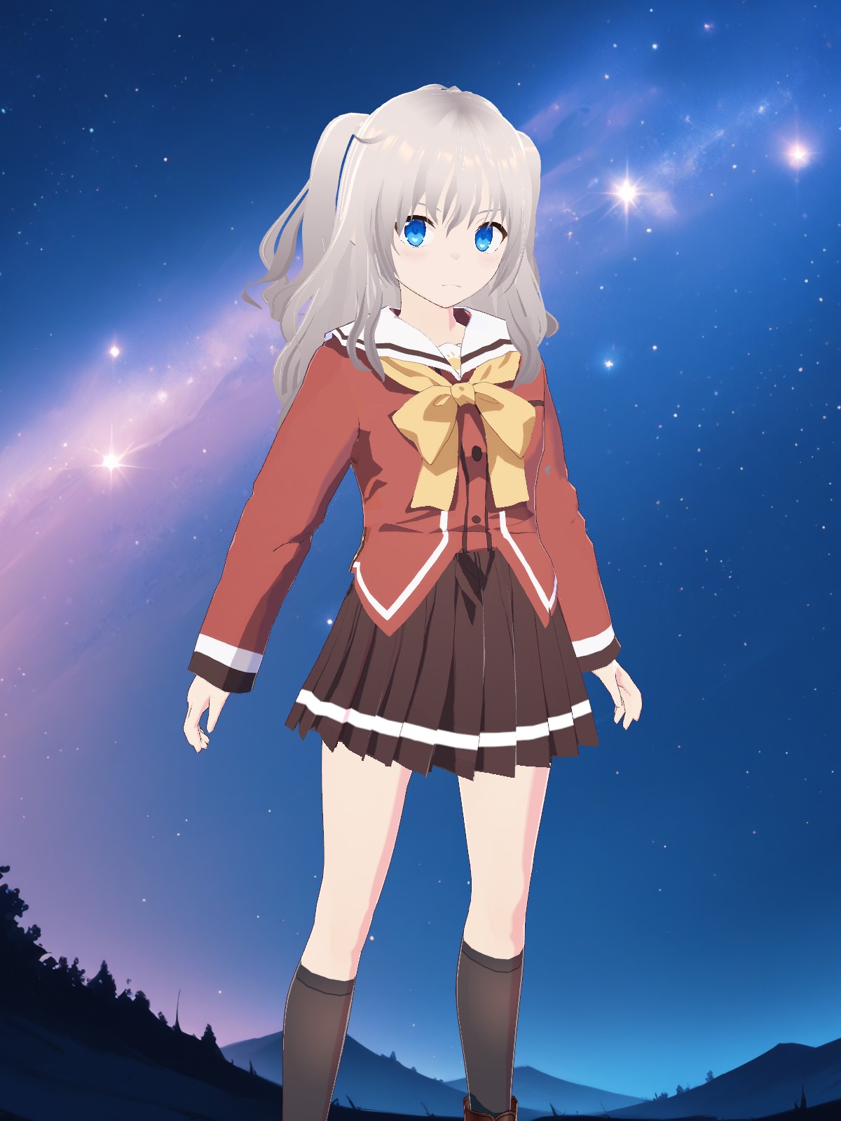 リフレクションアート Charlotte 友利奈緒 Reflection Art Amazon.co.jp: Charlotte 友利 奈緒 B2 Tapestry : Toys & Games
