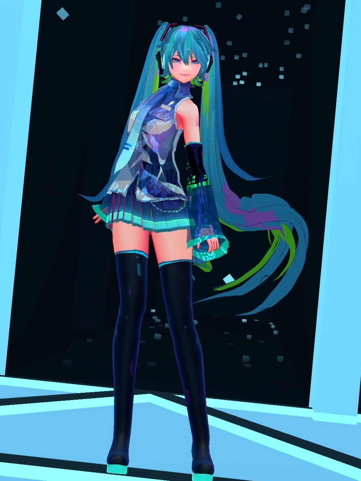 その他 HATSUNE MIKU V3 VOCALOID3 Hatsune Miku V3 1/4 PVC Figure FREEing B-style