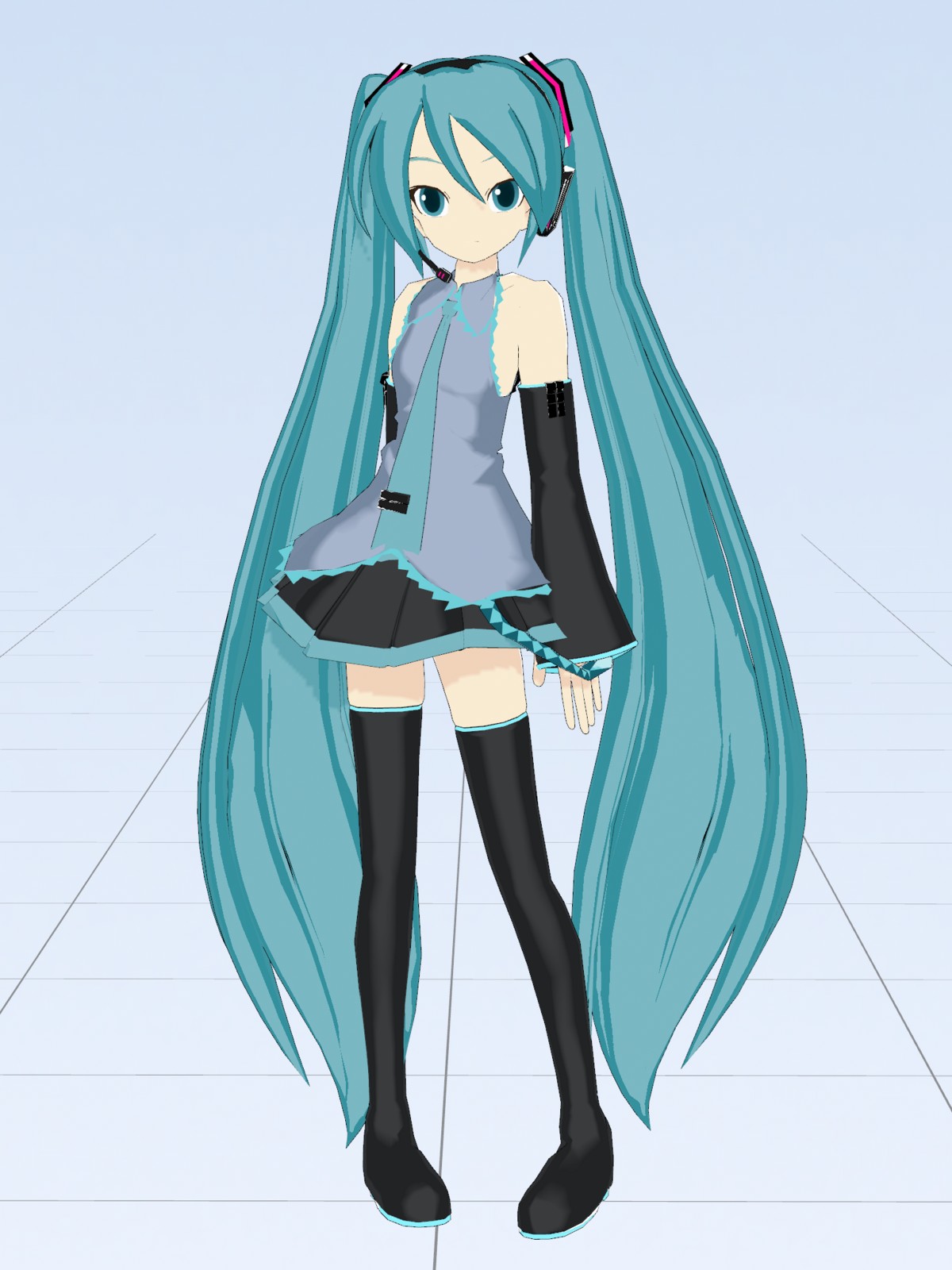 あにまさ式初音ミク VOCALOID2 Ver. - VRoid Hub