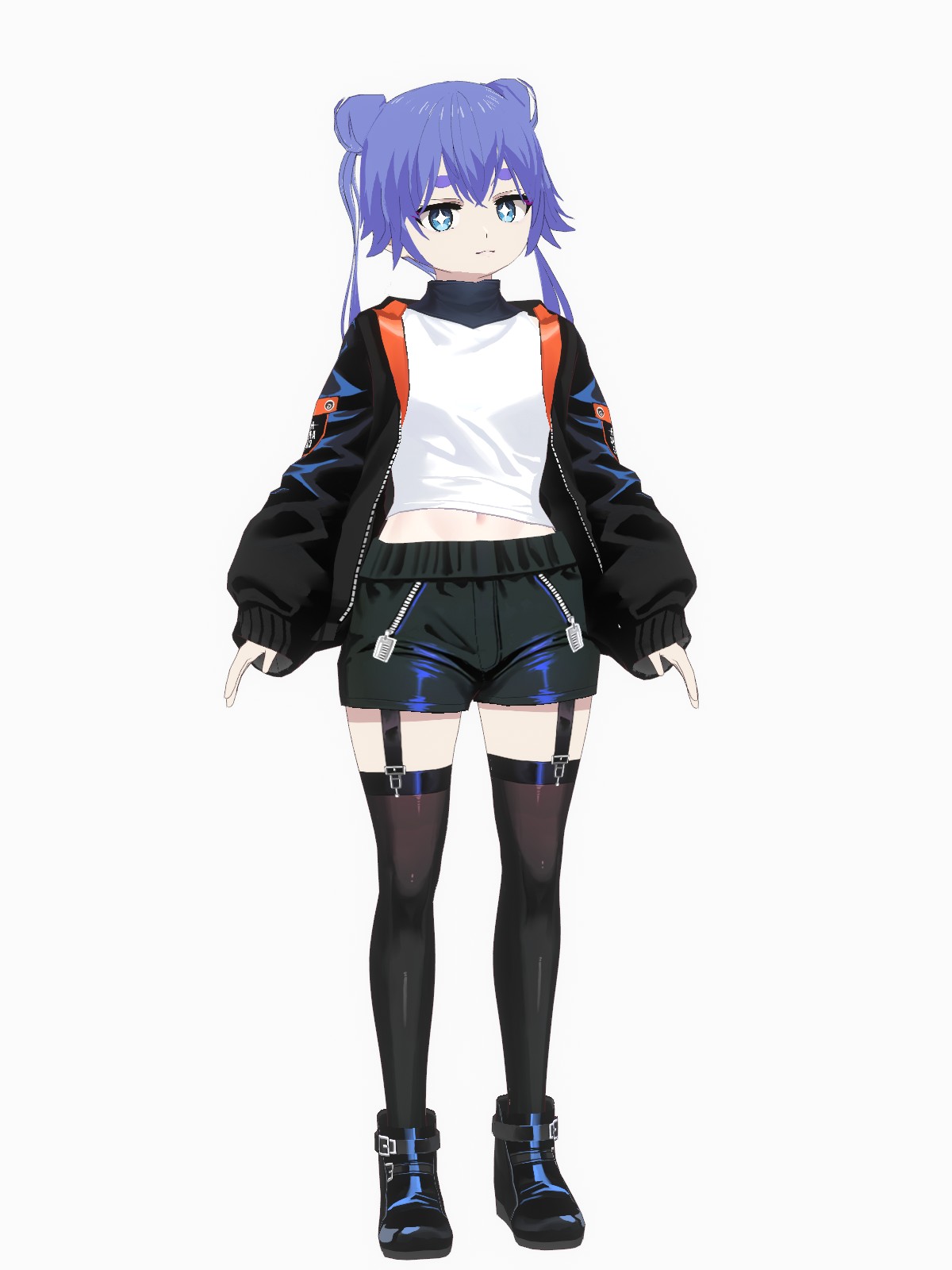 無料あり】VRoid向け アニメ風髪テクスチャを使用したモデル