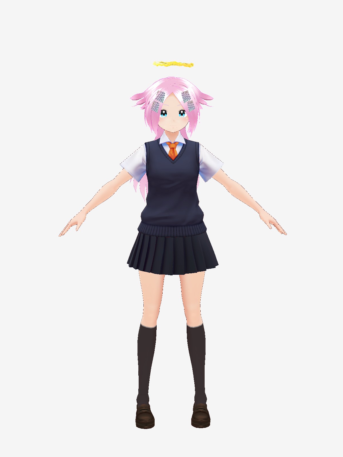 みねこちゃん みねこちゃんver0.1 - VRoid Hub