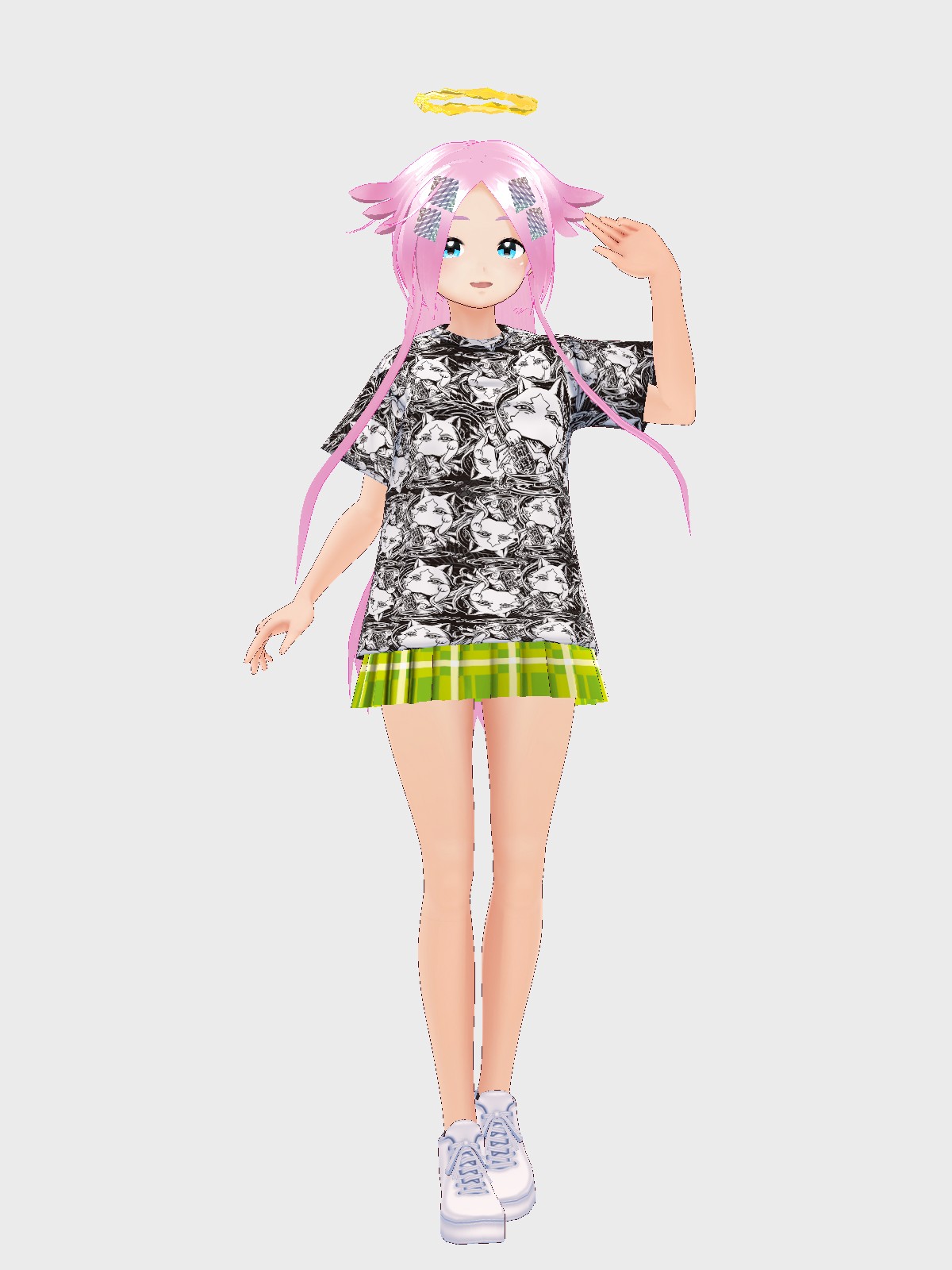 みねこちゃん みねこちゃんver0.1 - VRoid Hub