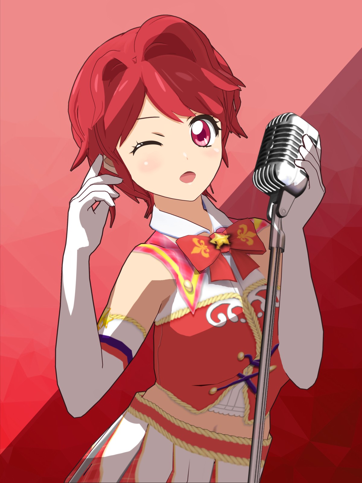アイカツ！】一ノ瀬かえで【ファンアート作品】 ハイオレンジ
