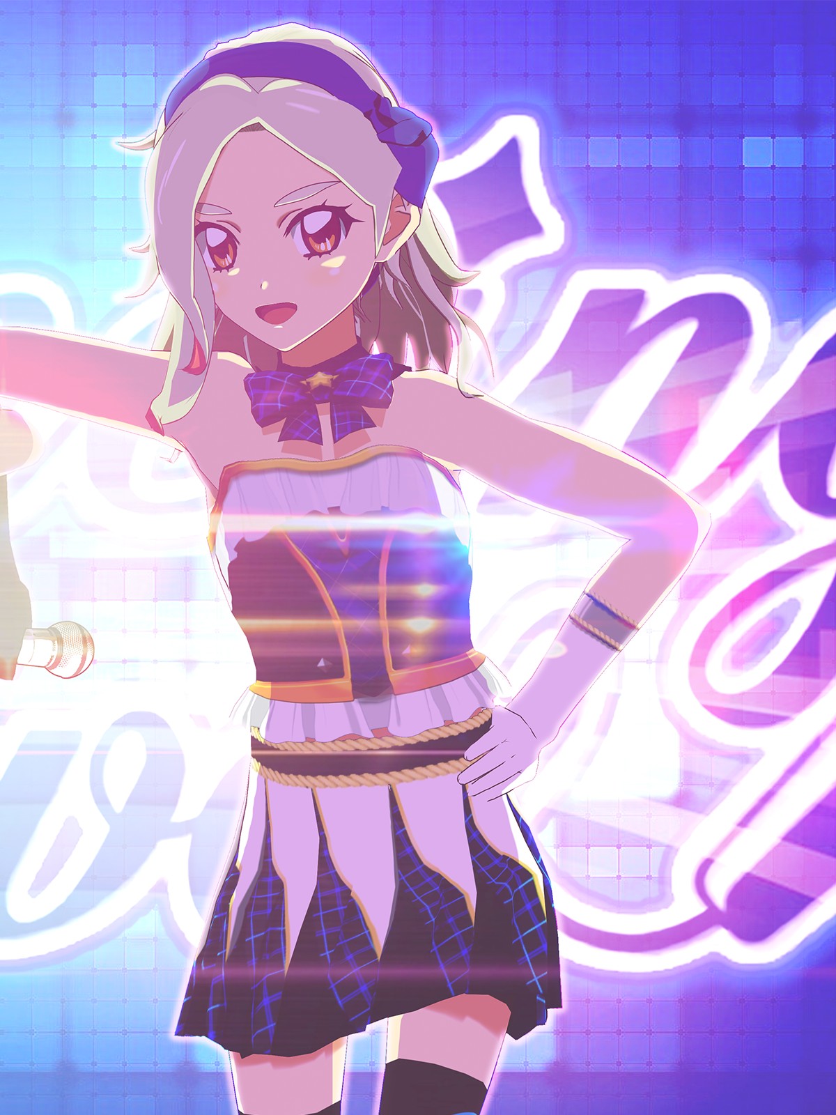 アイカツ！】黒沢凛【ファンアート作品】 ネイビーパレード