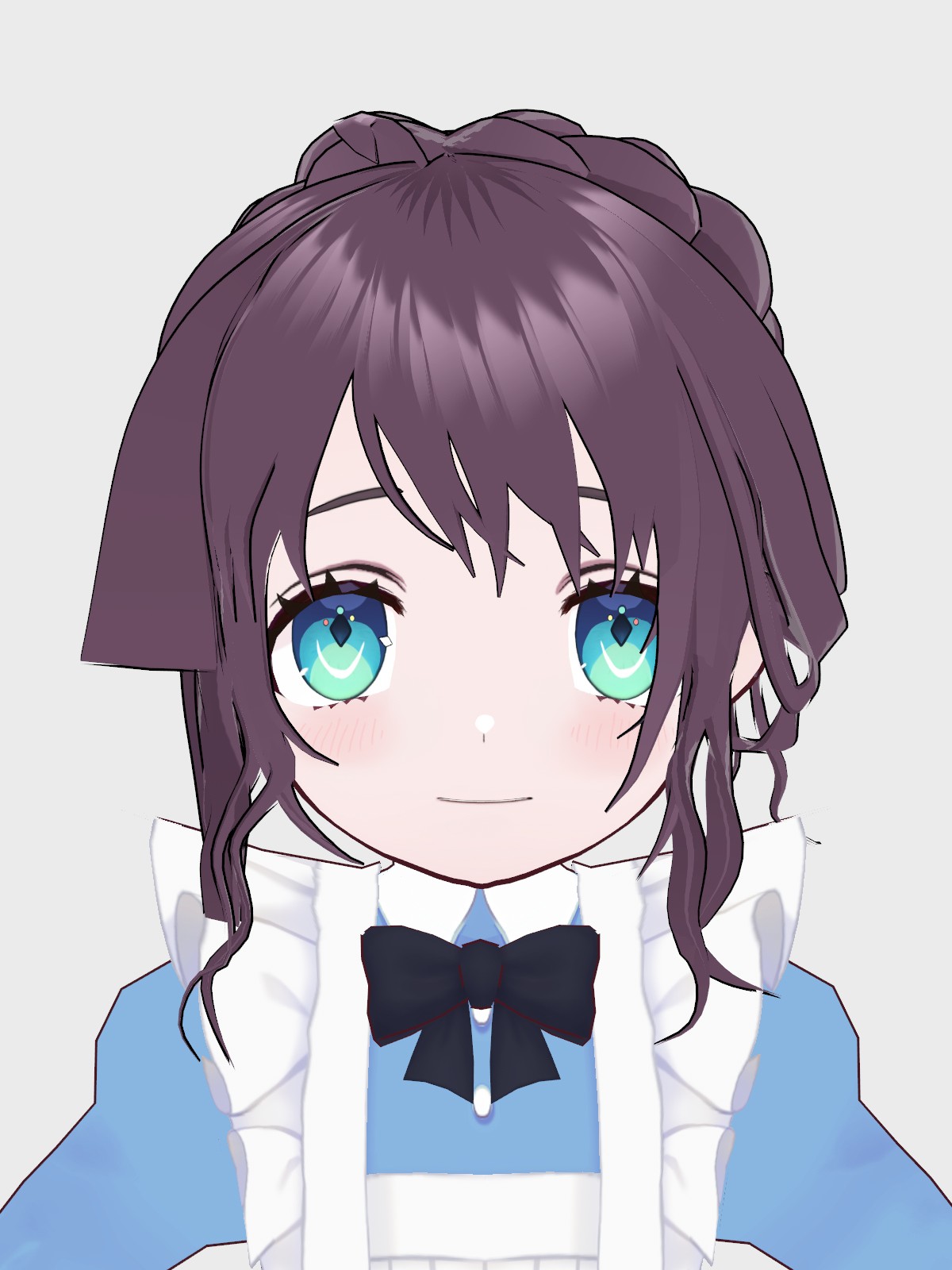 アニメ風顔デザイン ストラップ Vroidをアニメ風にします VRoidっぽさをなくして自然なモデルに