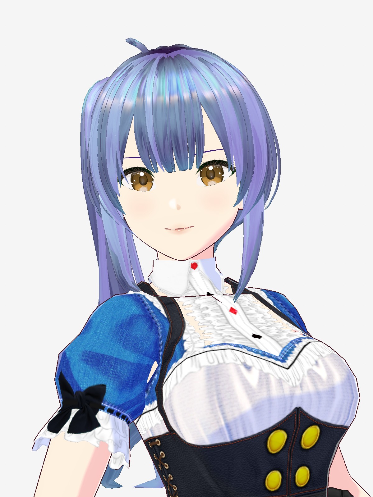 無料【VRoid】Alice『ふしぎの国のアリス風』アリス【テクスチャ