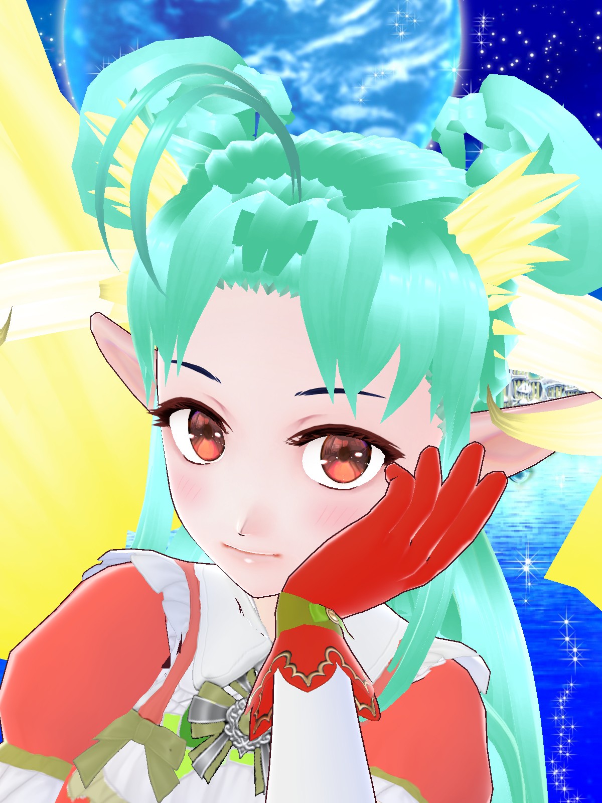 ルナページ♡ ルナ・ルーンさん クリスマス2024 - VRoid Hub