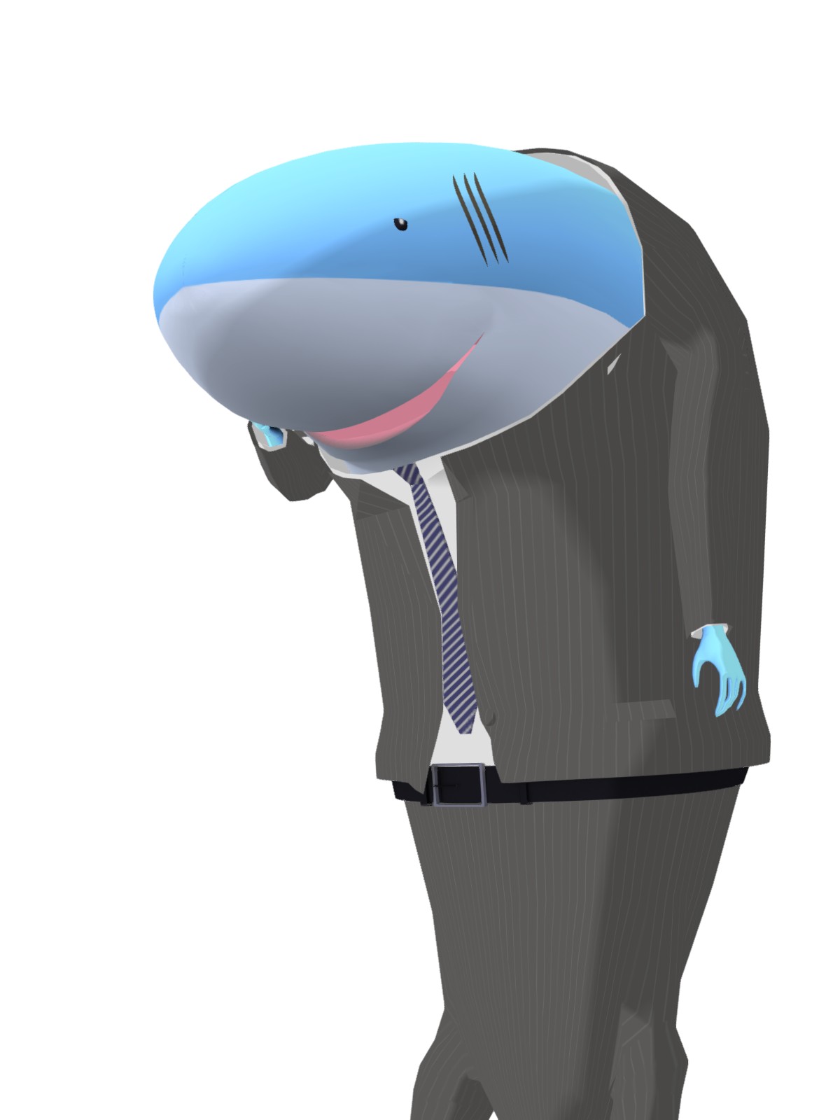海人 new! Shark Human サメ頭五郎ちゃん - VRoid Hub