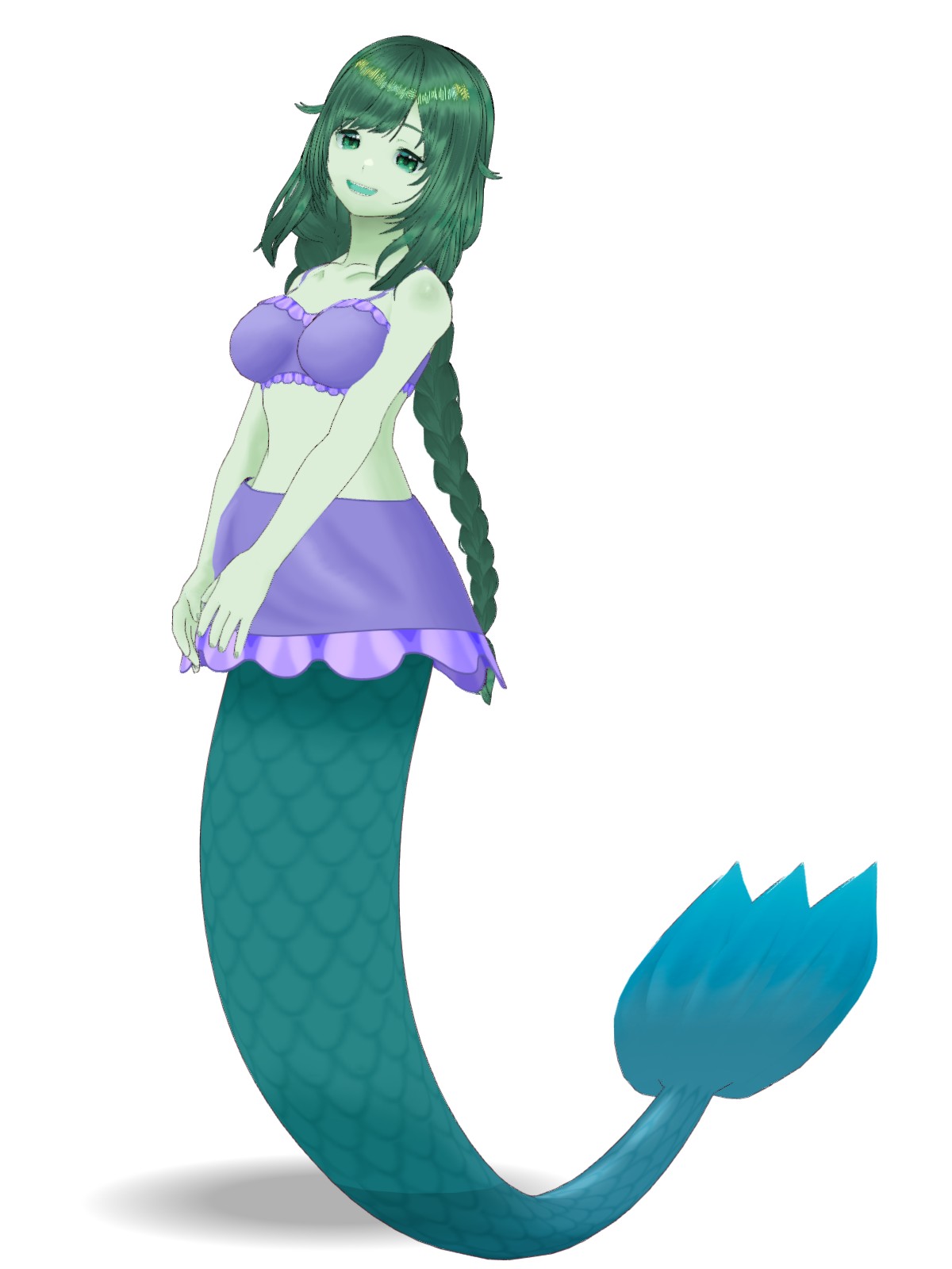 mermaid@プロフィール必読様 リクエスト まとめ商品 VRoid Mermaid Marina - VRoid Hub