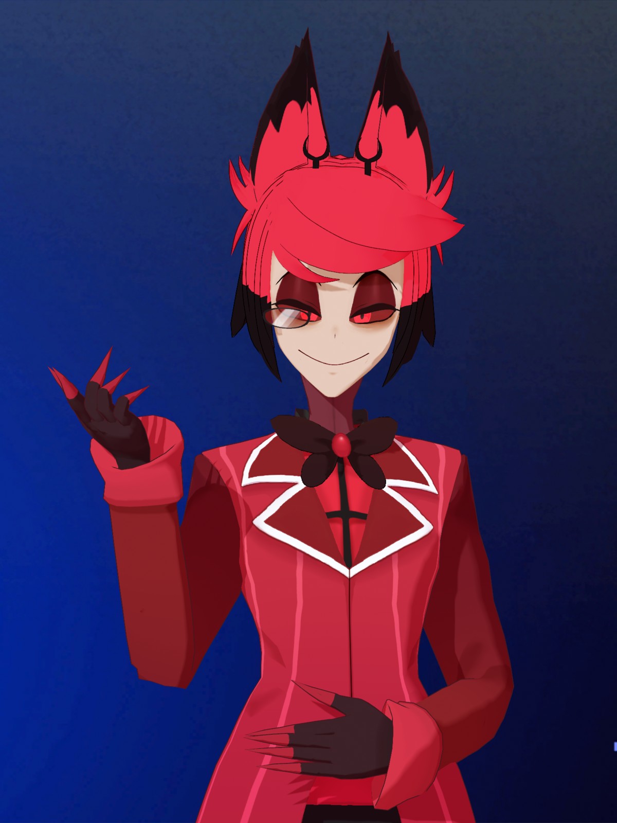 Hazbin Hotel ハズビンホテル Alastor アラスター プロモ 🌸𖤣𖥧𖡼🩷 JIHYUN 🩷𖡼𖥧𖤣🌸 on X: 
