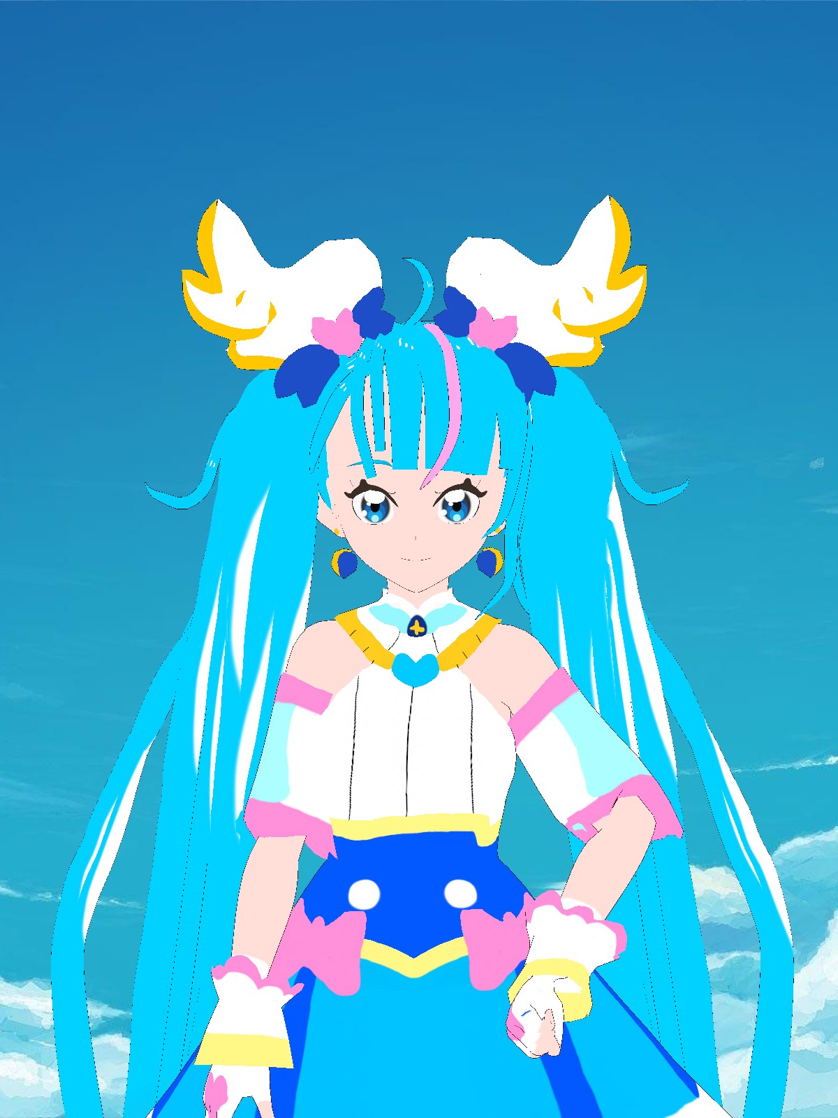 プリキュア　流砂コロッタ　キュアスカイ プリキュア 流砂コロッタ キュアスカイ プリキュア20周年 流砂