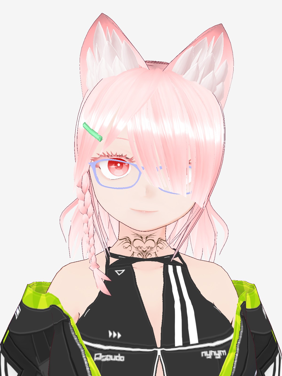 【未使用】Rebecca Guay氏　オリジナルイラスト　チャネル　スリーブ オリジナル3Dモデル「Lazuli -ラズリ-」 - ぶいすと VR Fashion