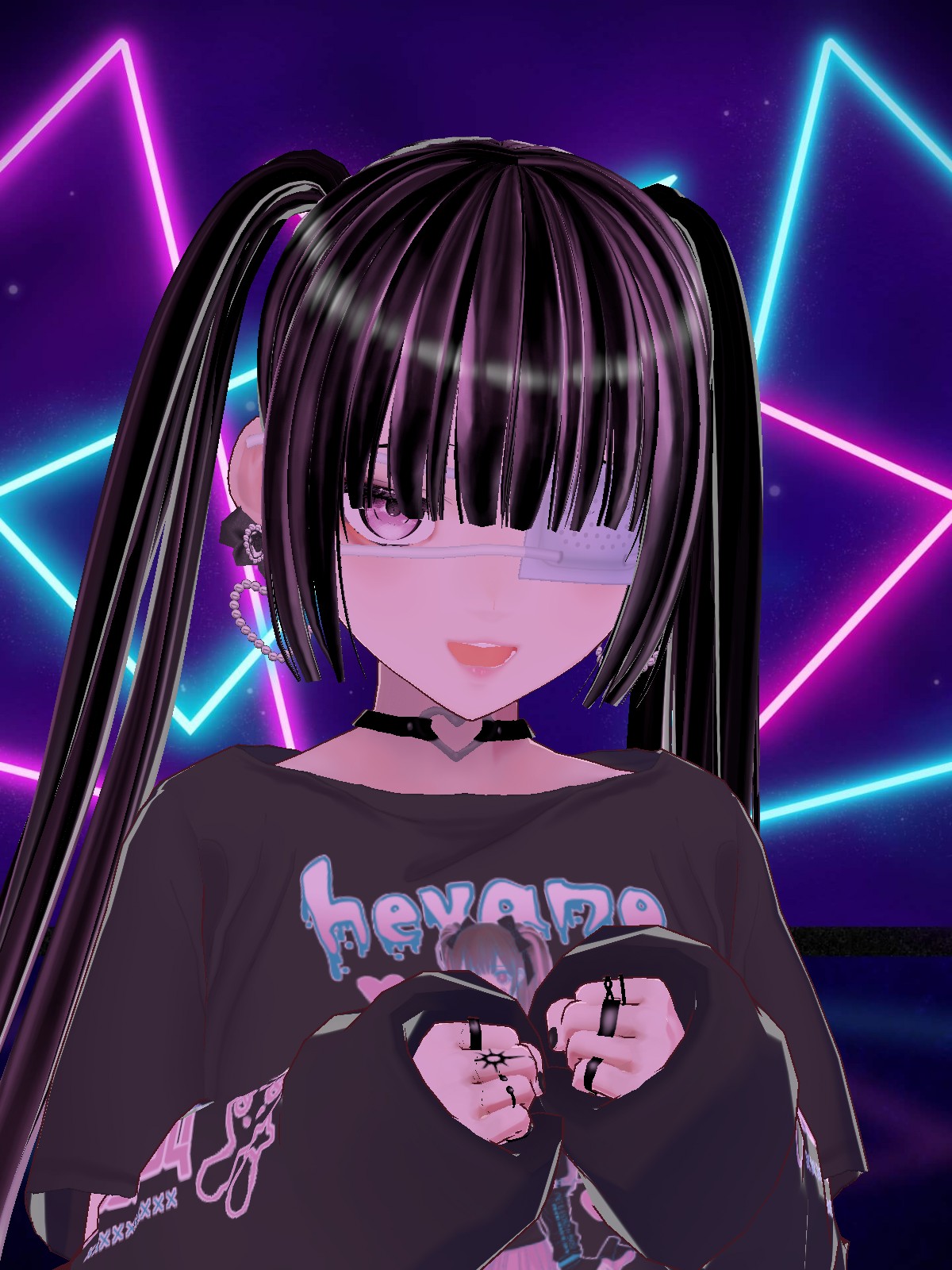 中二病×地雷ちゃん - VRoid Hub