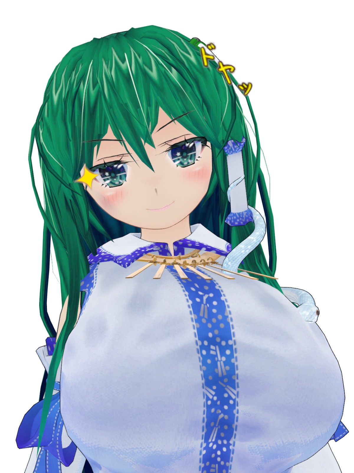 東風谷早苗 通常服 Ver1.50 - VRoid Hub