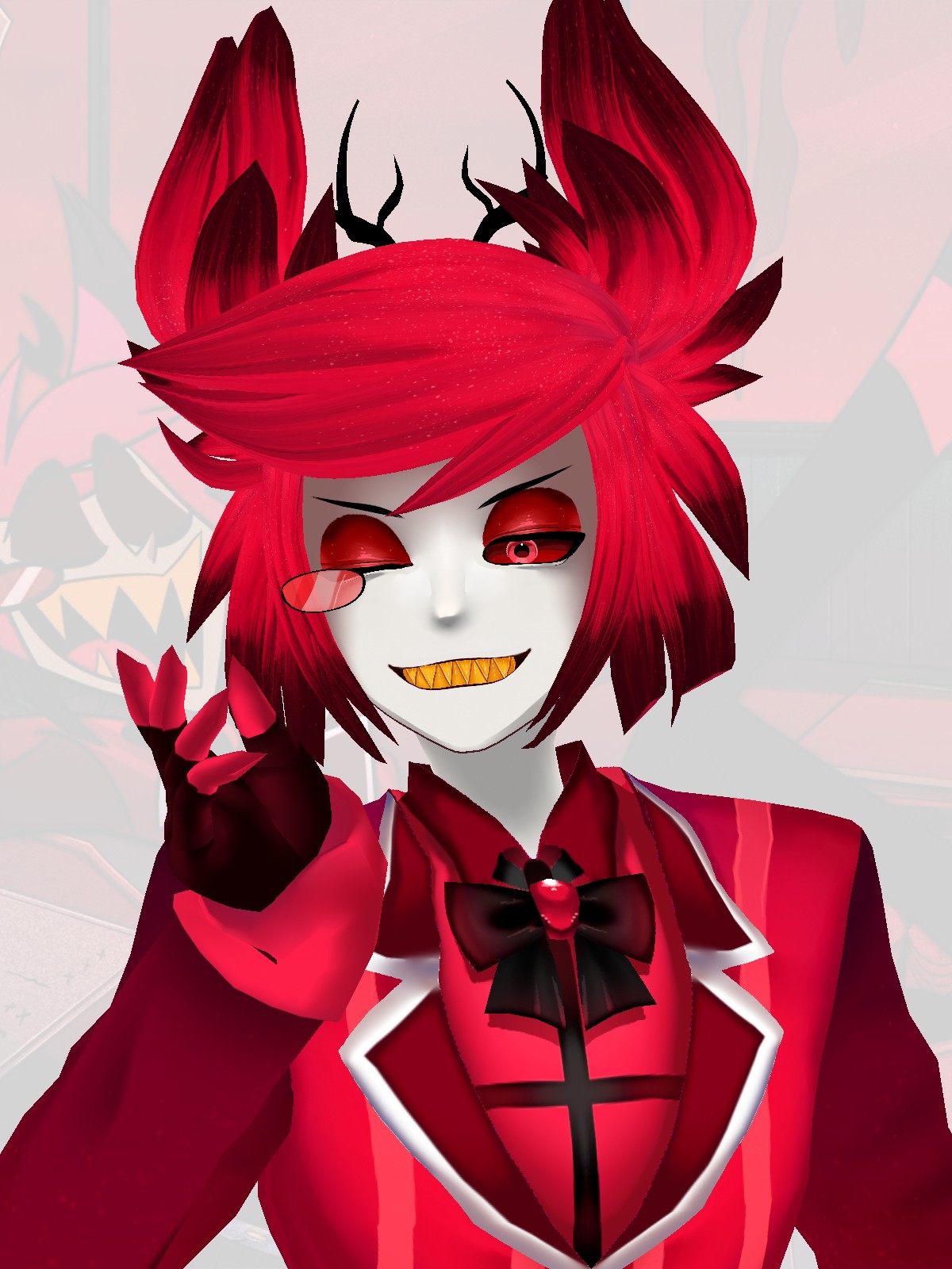 Alastor 3D Alastor - Hazbin Hotel - VRoid Hub