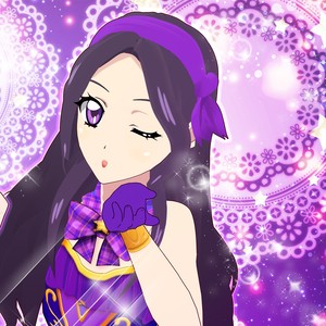 アイカツ！】白樺リサ【ファンアート作品】 ラベンダーパレード