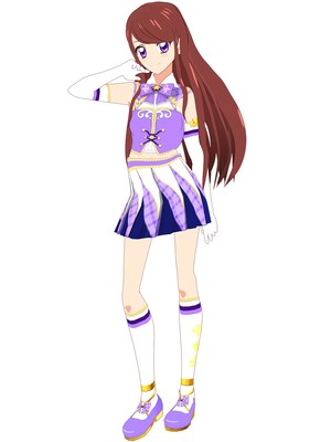 アイカツ　パイパープルパレードコーデ　紫吹蘭 アイカツカード パープルトルテブーツ 紫吹蘭 - メルカリ