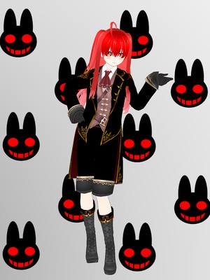卯佐美リン メイド - VRoid Hub