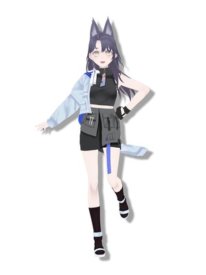 冬ギフト  三十六いざよ OverSizeTshirts - VRoid Hub 着せ替え服・アウトフィット