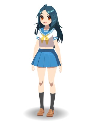 Kちゃん うさほ式Kちゃん - VRoid Hub