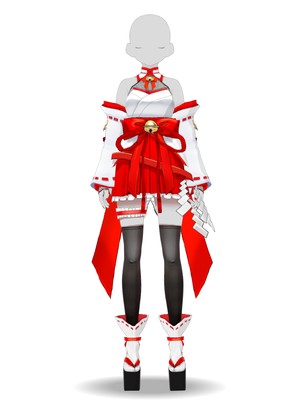 マネキンちゃん 中華風三つ編み - VRoid Hub