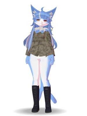 芳雛 おまねこくん 制服ver. おまねこ ガレージキット おまねこくん 制服Ver. 彩色見本｜ひなもりろぐnote