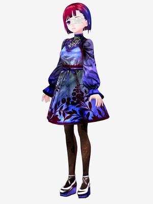 ♢ガンヌ 「日陰帽子の女」リトグラフ Haida