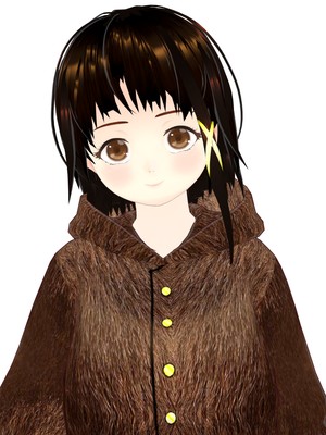 【岩倉玲音】serial experiments lain クマパジャマ黒 岩倉玲音 lain(くまパジャマ) - VRoid Hub