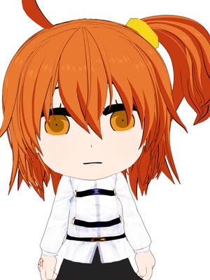 Fate/Grand Order 令呪素材・女性主人公を使用したモデル