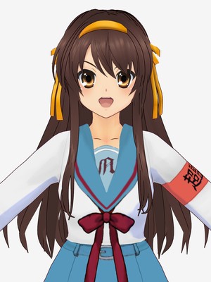 Haruhi Suzumiya Suzumiya Haruhi Longhair - VRoid Hub