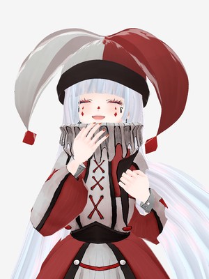 赤いピエロ（2022） 赤いピエロ 立体・オブジェ ATELIERーTETSURO 通販 16835568