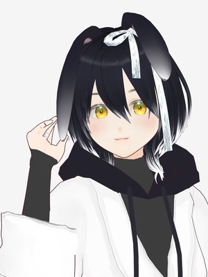 にんじんちゃん専用 にんじん37 tokinobox / だる袖セーター(white)&ベルト - VRoid Hub